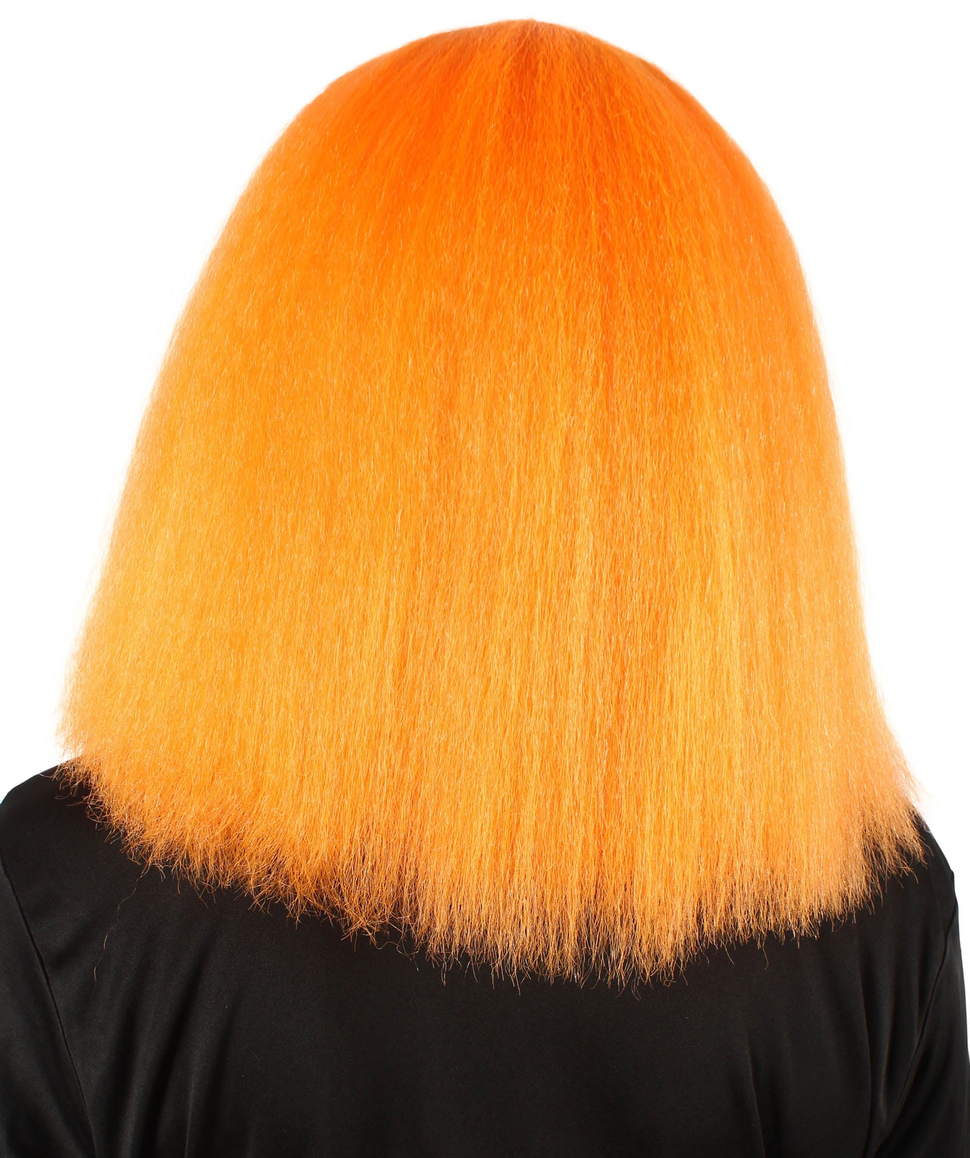 Orange Pop star multiple color wigs 