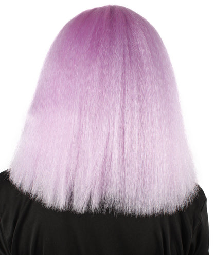 Light Purple Pop star multiple color wigs 