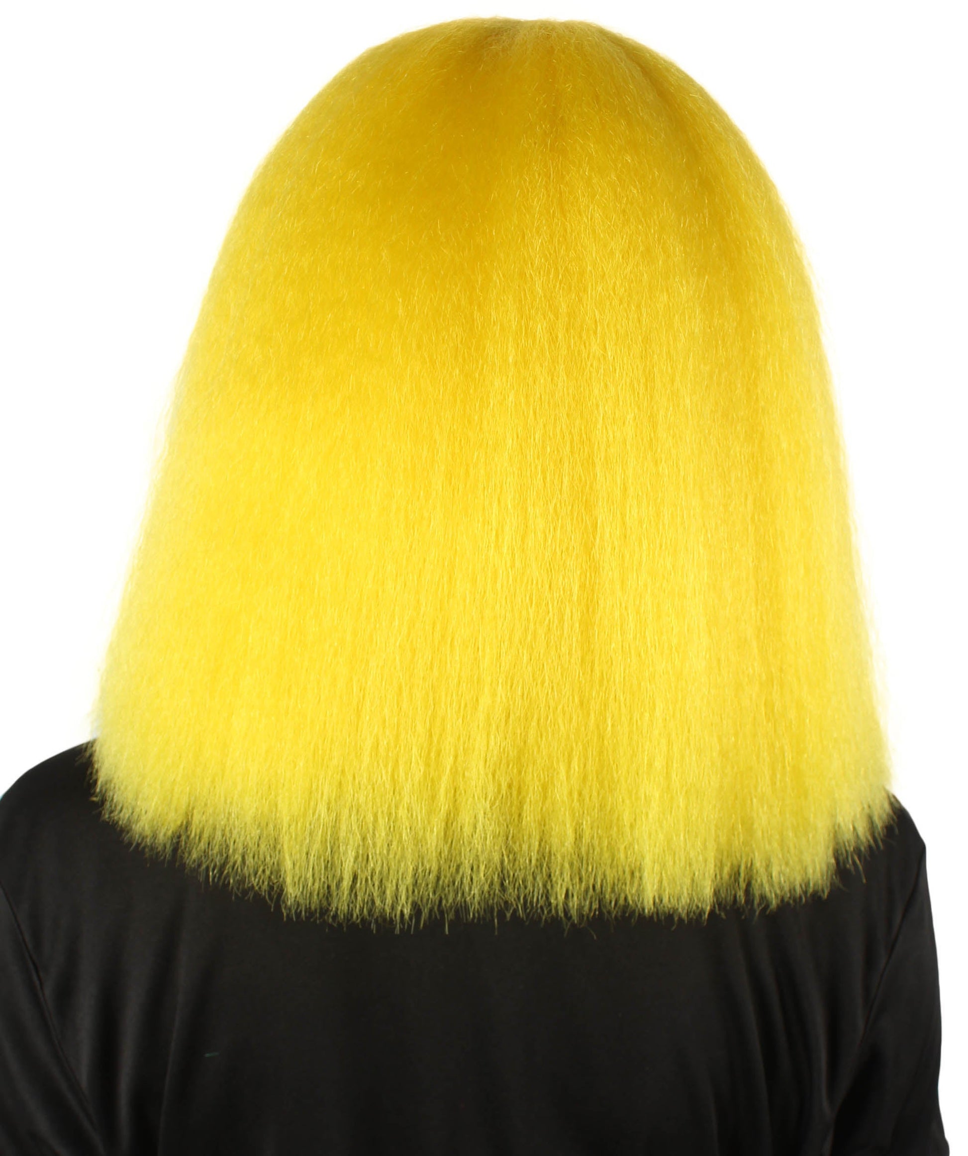 Yellow Pop star multiple color wigs 