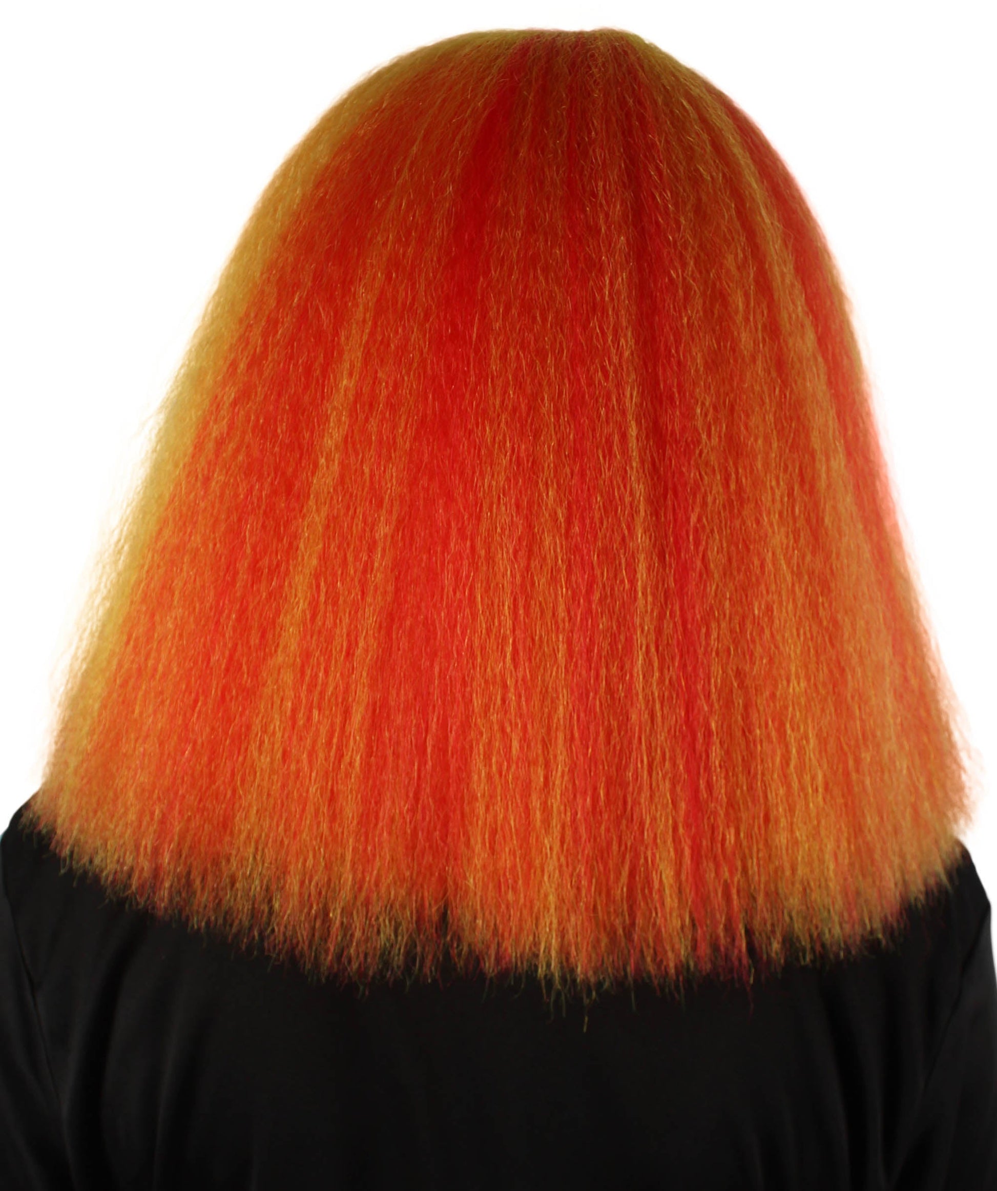 Orange Ombre Pop star multiple color wigs