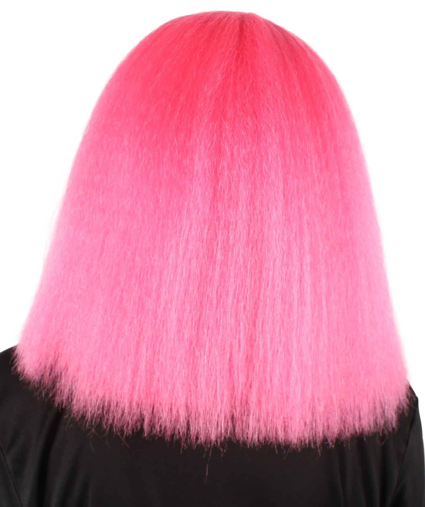 Dark Pink Pop star multiple color wigs 