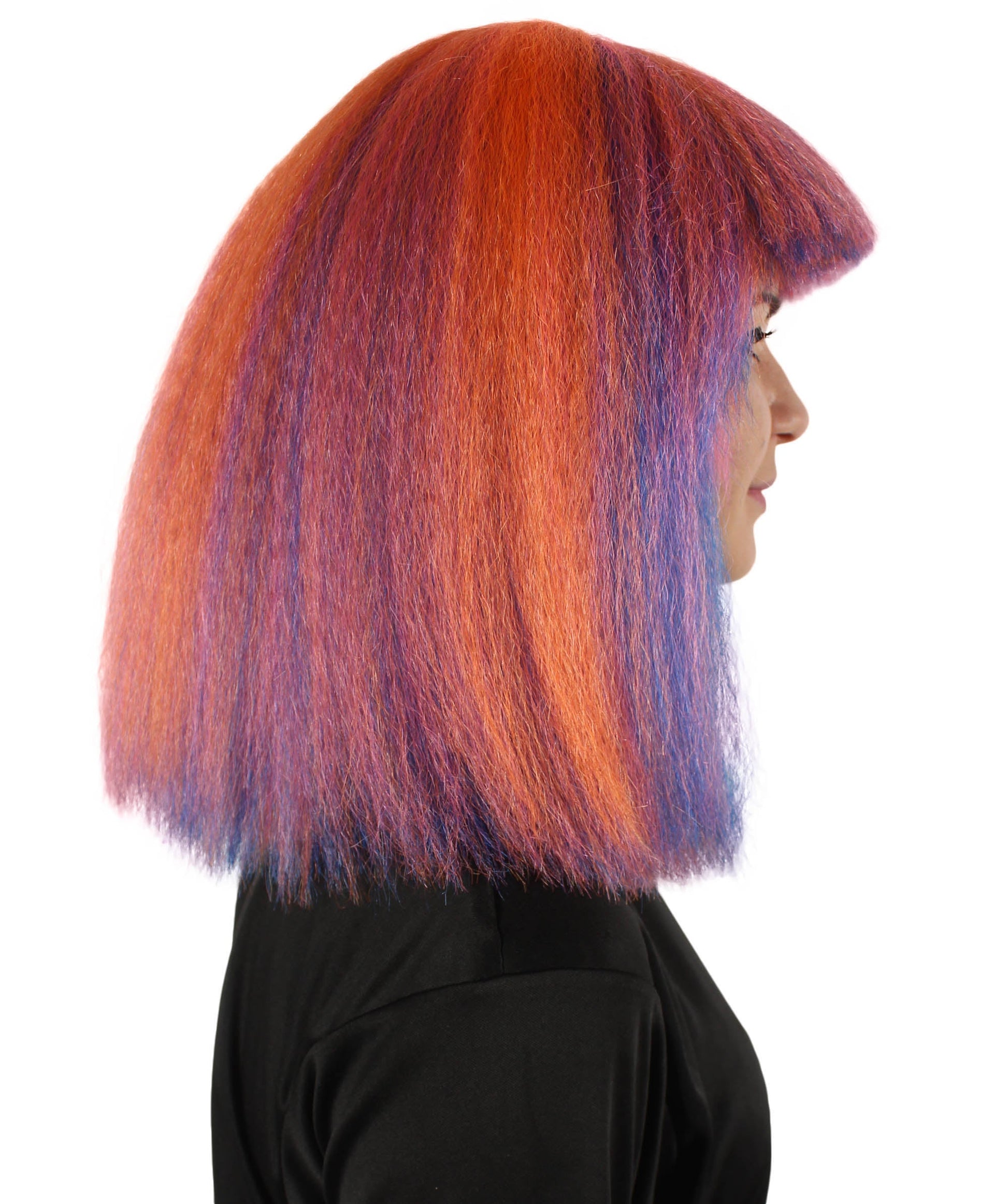 Pink Ombre Pop star multiple color wigs