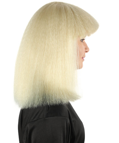 Blonde Pop star multiple color wigs 