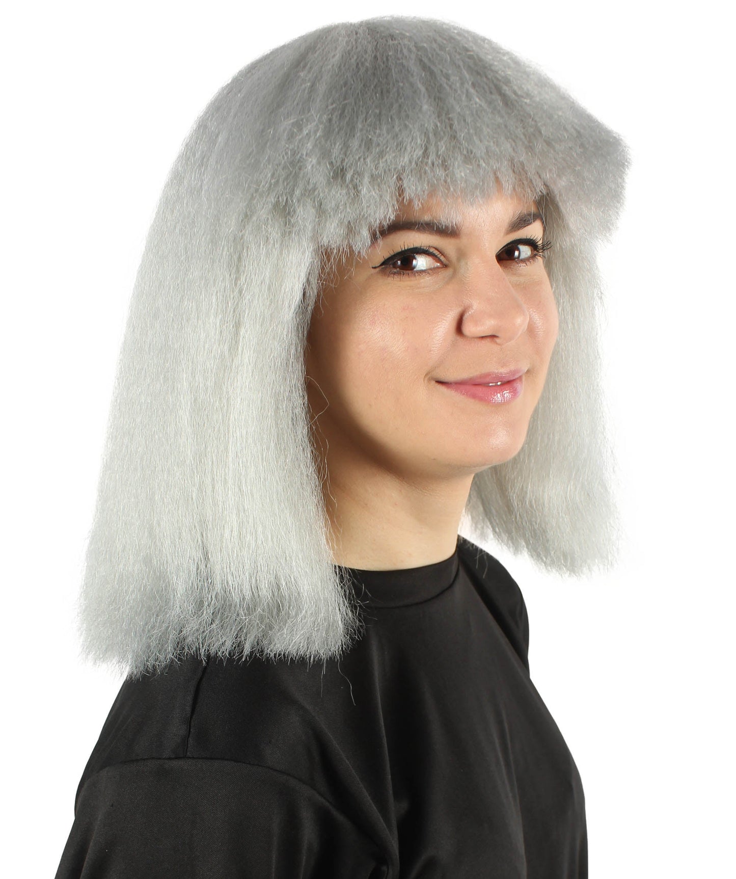 Dark Grey Pop star multiple color wigs 