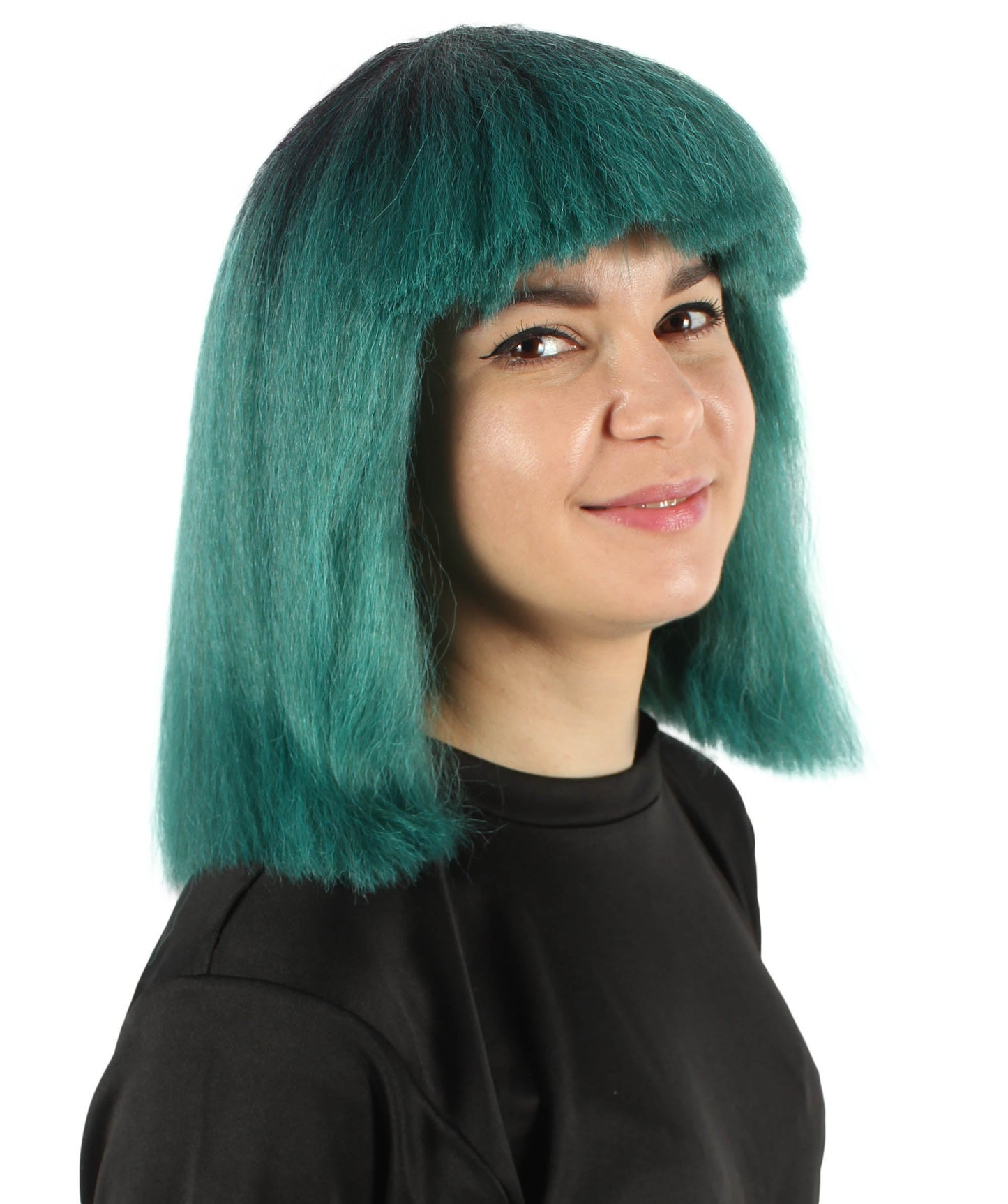 Ash Green Pop star multiple color wigs