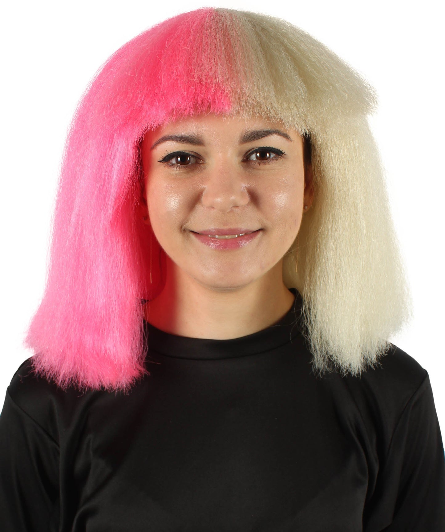 Blonde/Pink Pop star multiple color wigs 