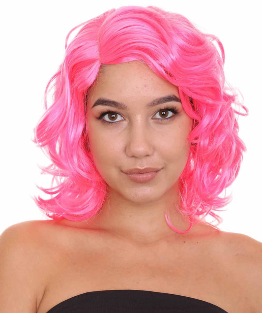 Pink Pop Star Wig