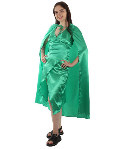 greenish cosplay costume