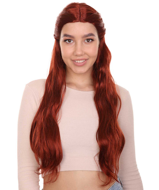  Long Brown Fancy Halloween Wig