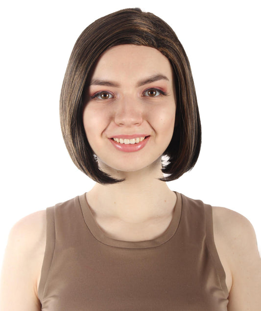 Auburn Blonde SciFi Doctor Wig