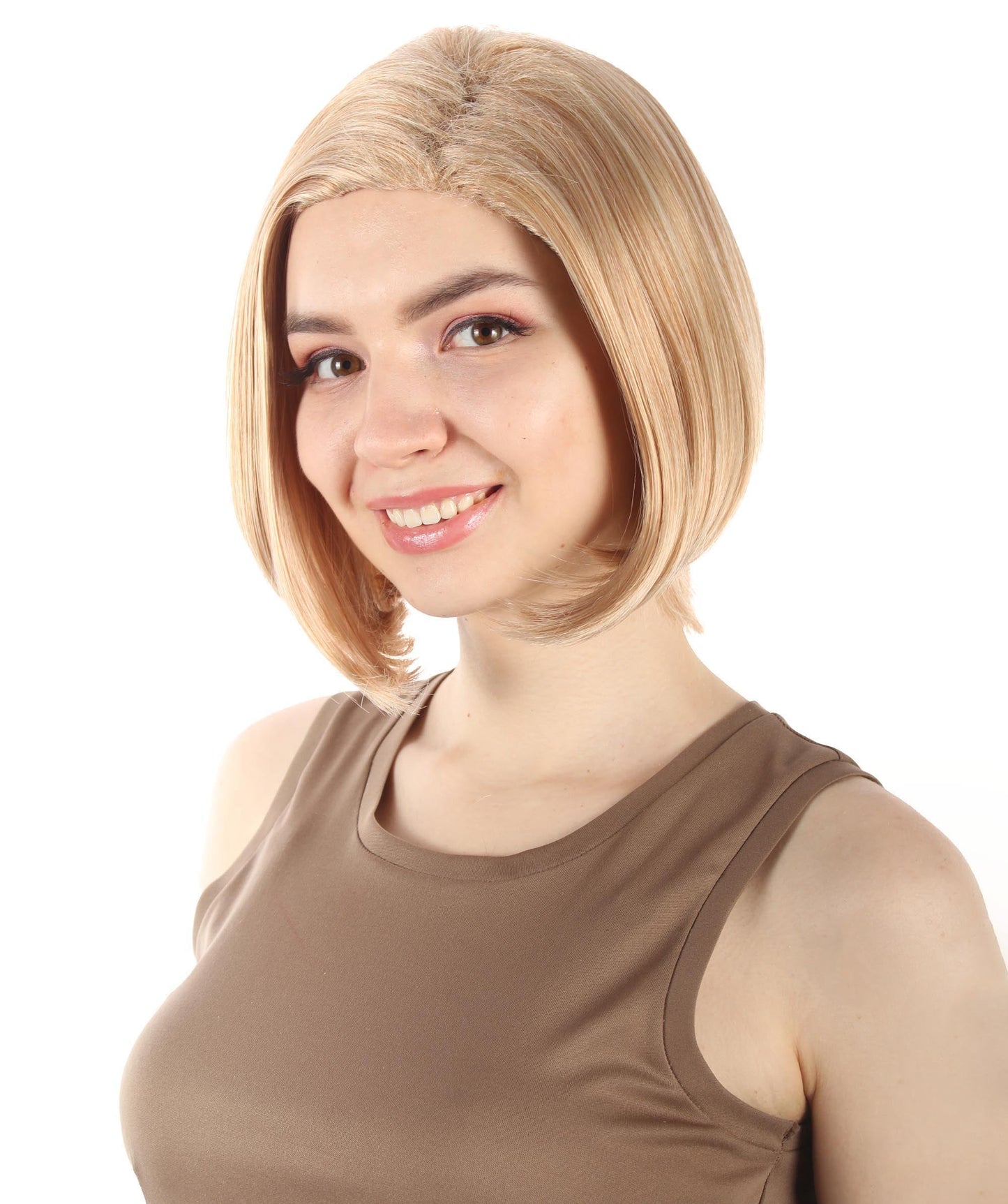 Strawberry Blonde SciFi Doctor Wig