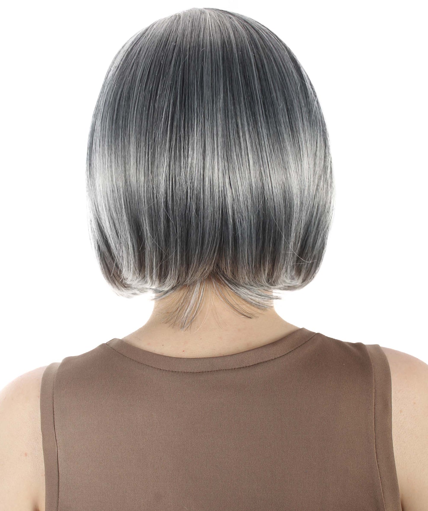 Grey SciFi Doctor Wig