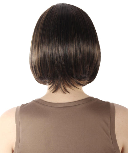 Auburn Blonde SciFi Doctor Wig