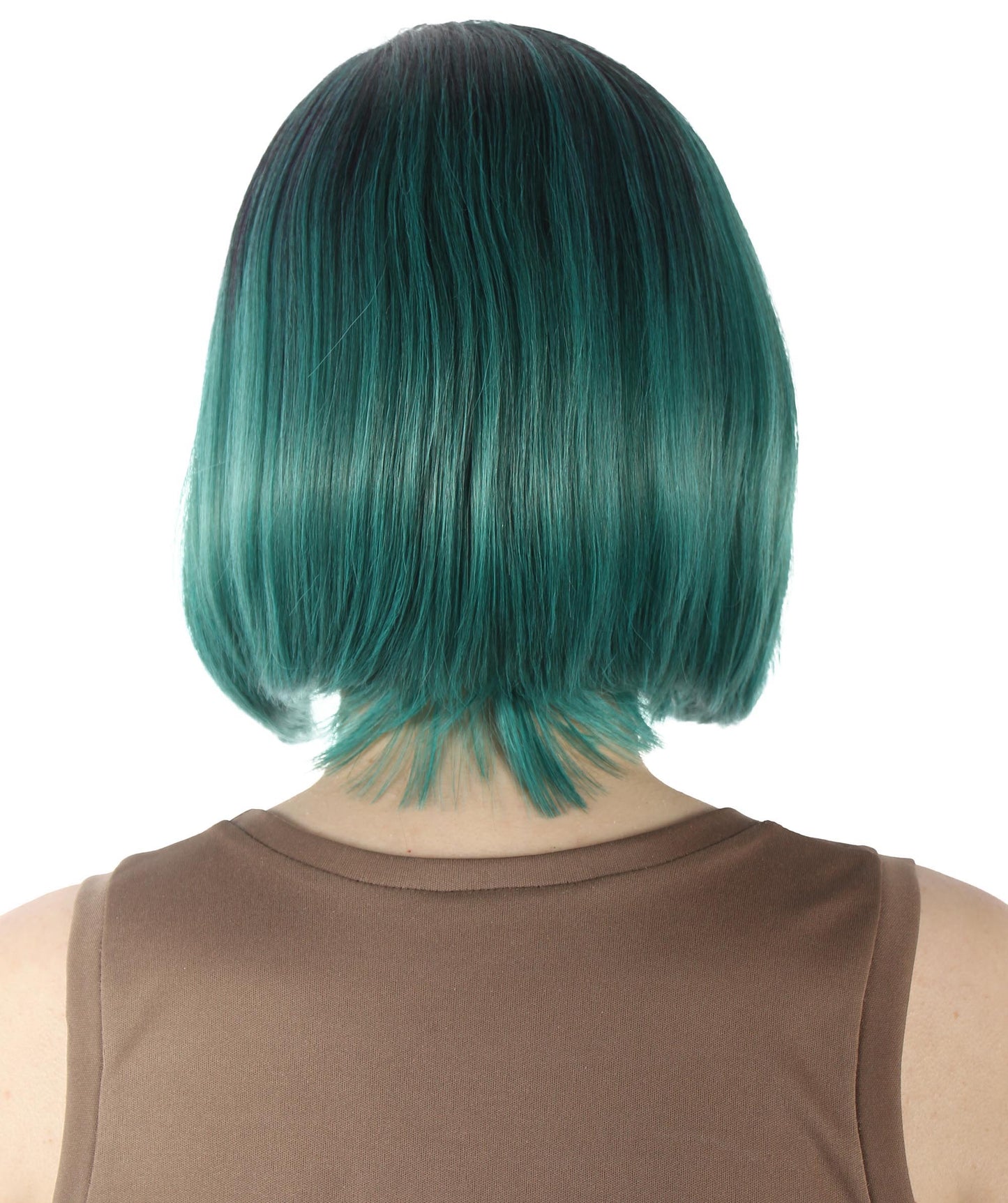 Ash Green SciFi Doctor Wig