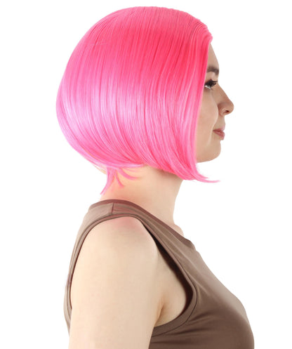 Blonde/Pink SciFi Doctor Wig