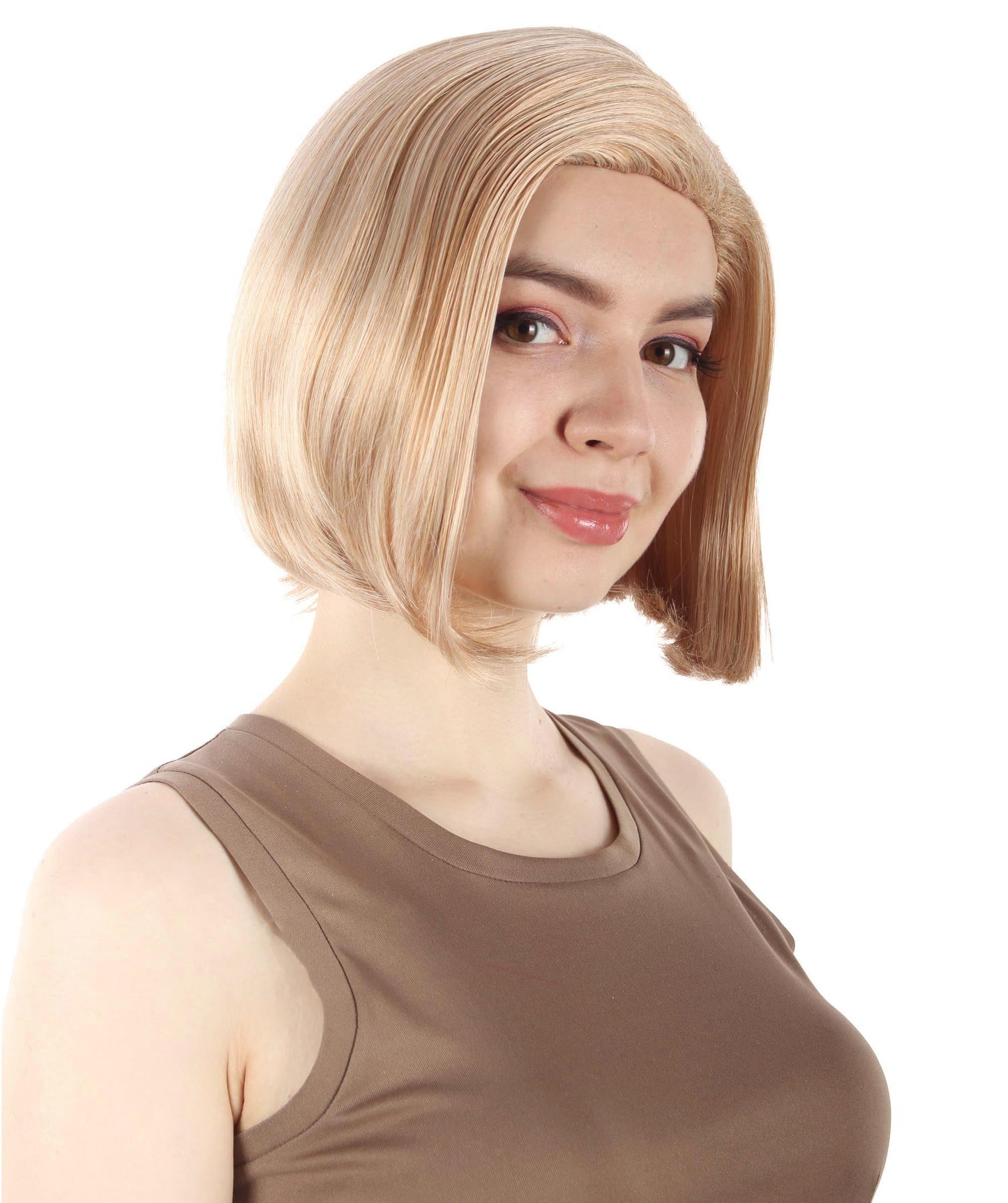 Strawberry Blonde SciFi Doctor Wig