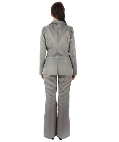 Gray Deluxe Singer Party Suit Costume