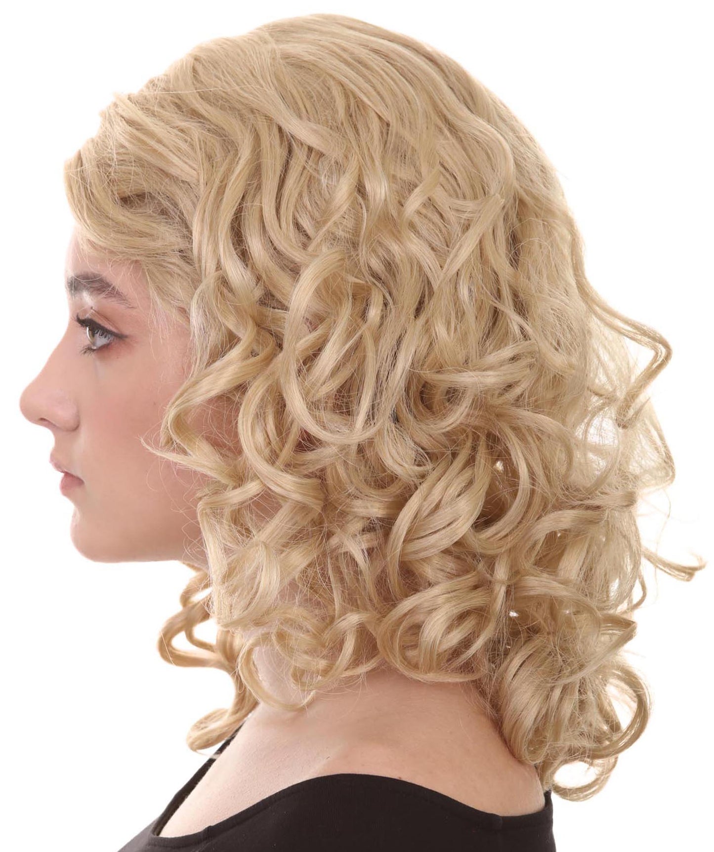 Singer Curly Womens Wig