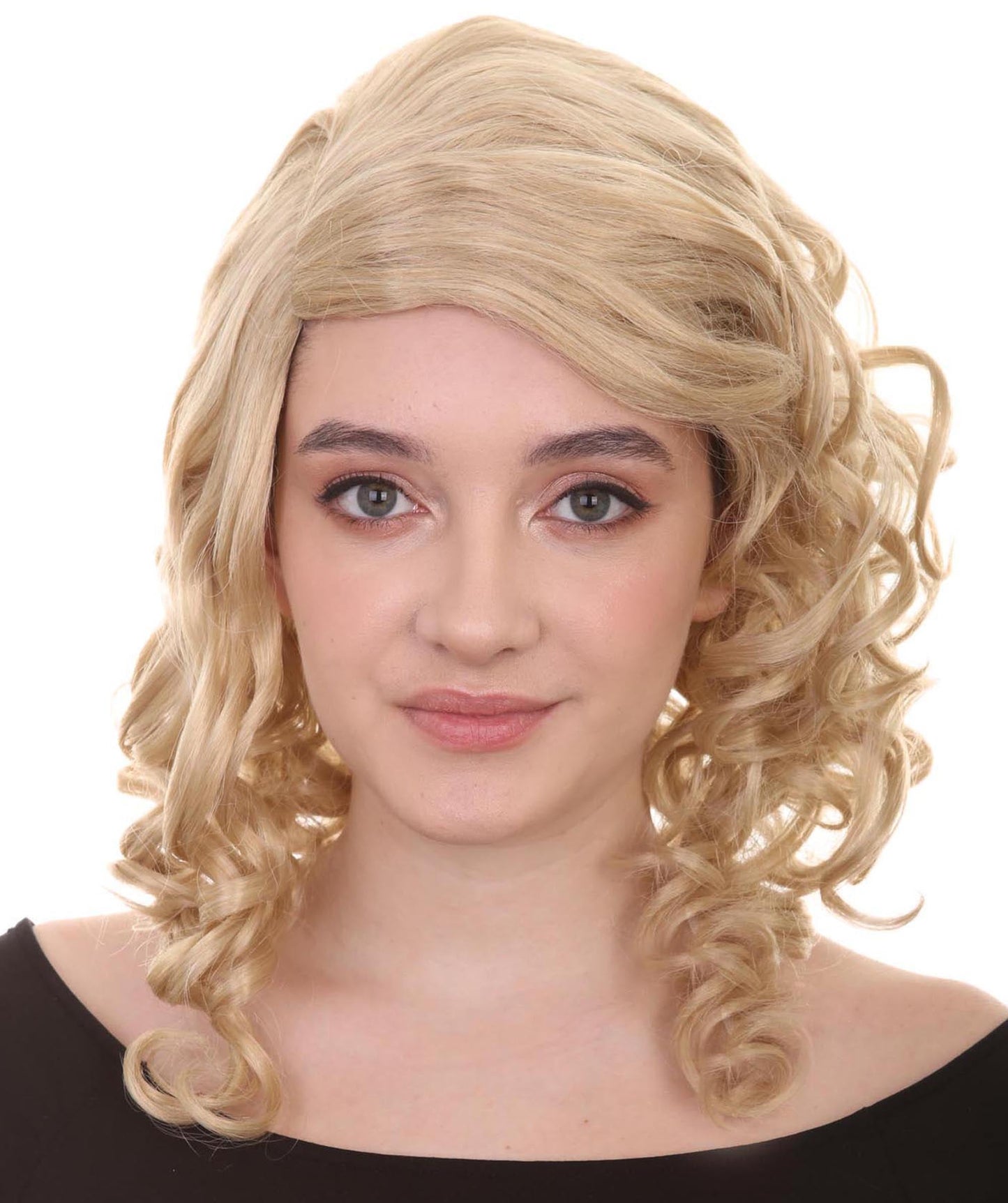 Singer Curly Womens Wig