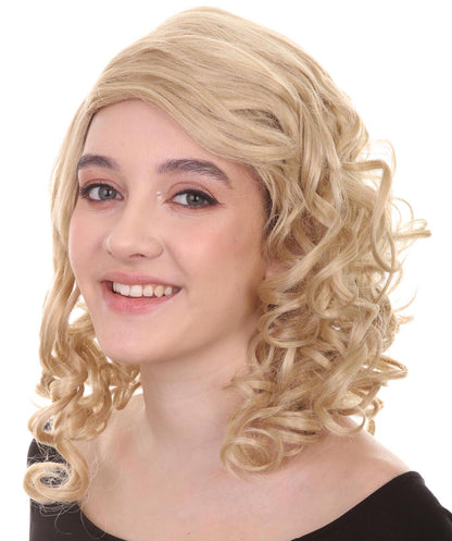 Singer Curly Womens Wig