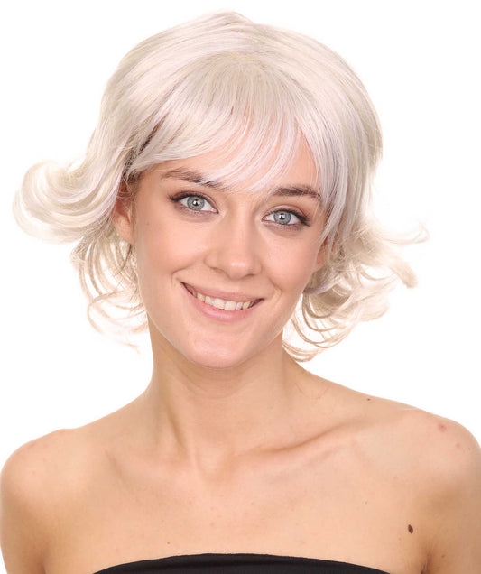 Blonde Country Singer Womens Wig | Fancy Halloween Wig | Premium Breathable Capless Cap