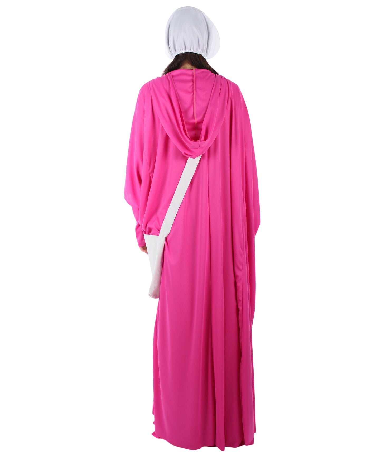 Women's Handmaid Full Set Costume |  Fuchsia Fancy Costume