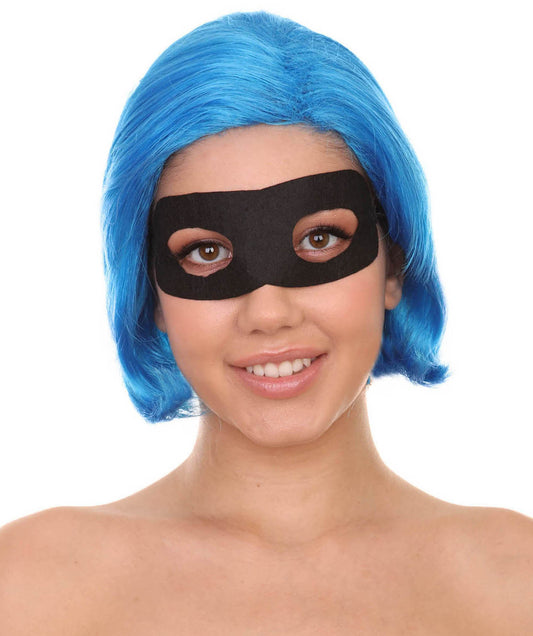 Blue Superhero Wig 