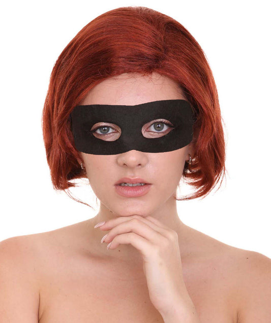 Dark Auburn Superhero Wig 