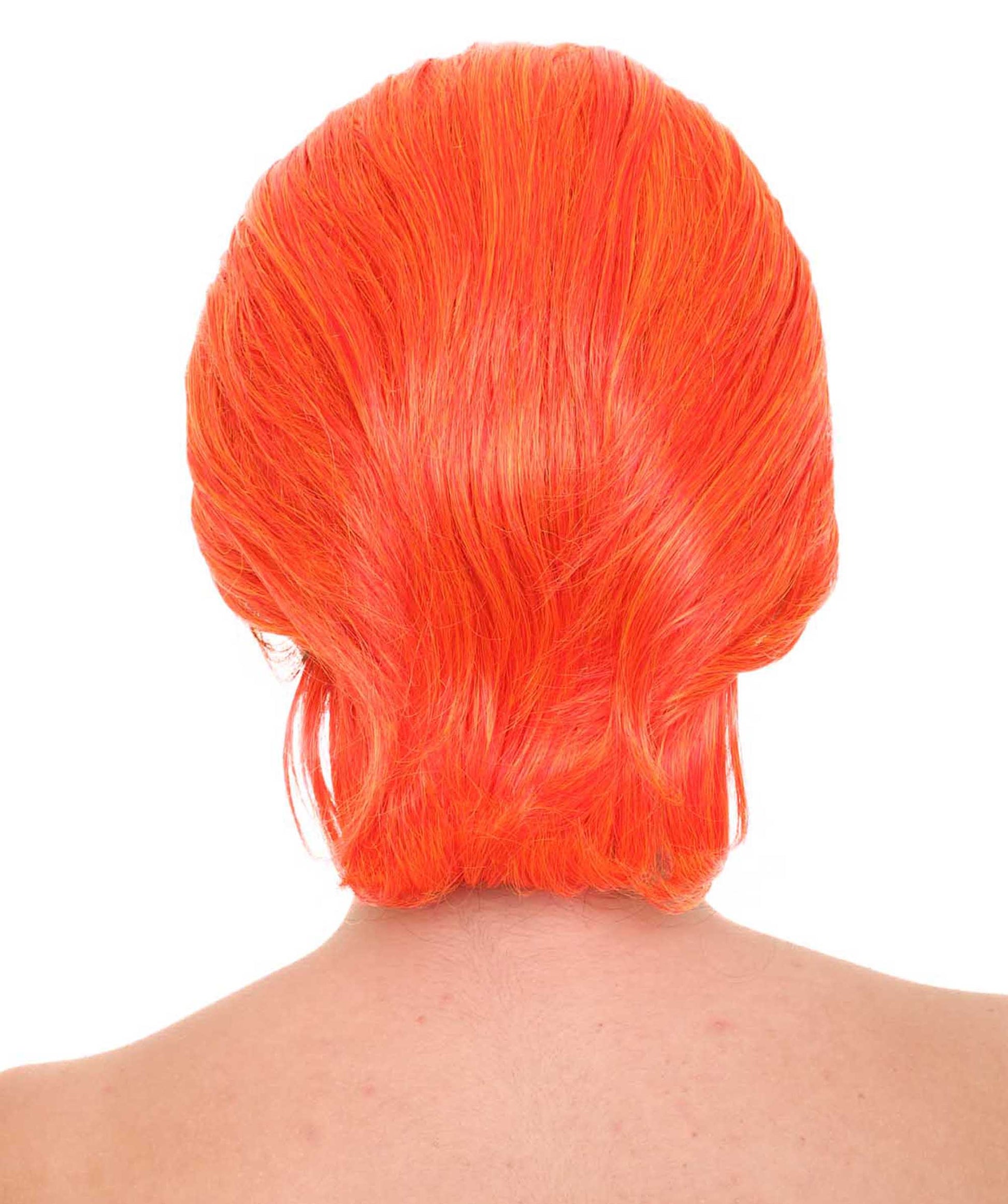 Women's Orange Sexy Supervillain Wig