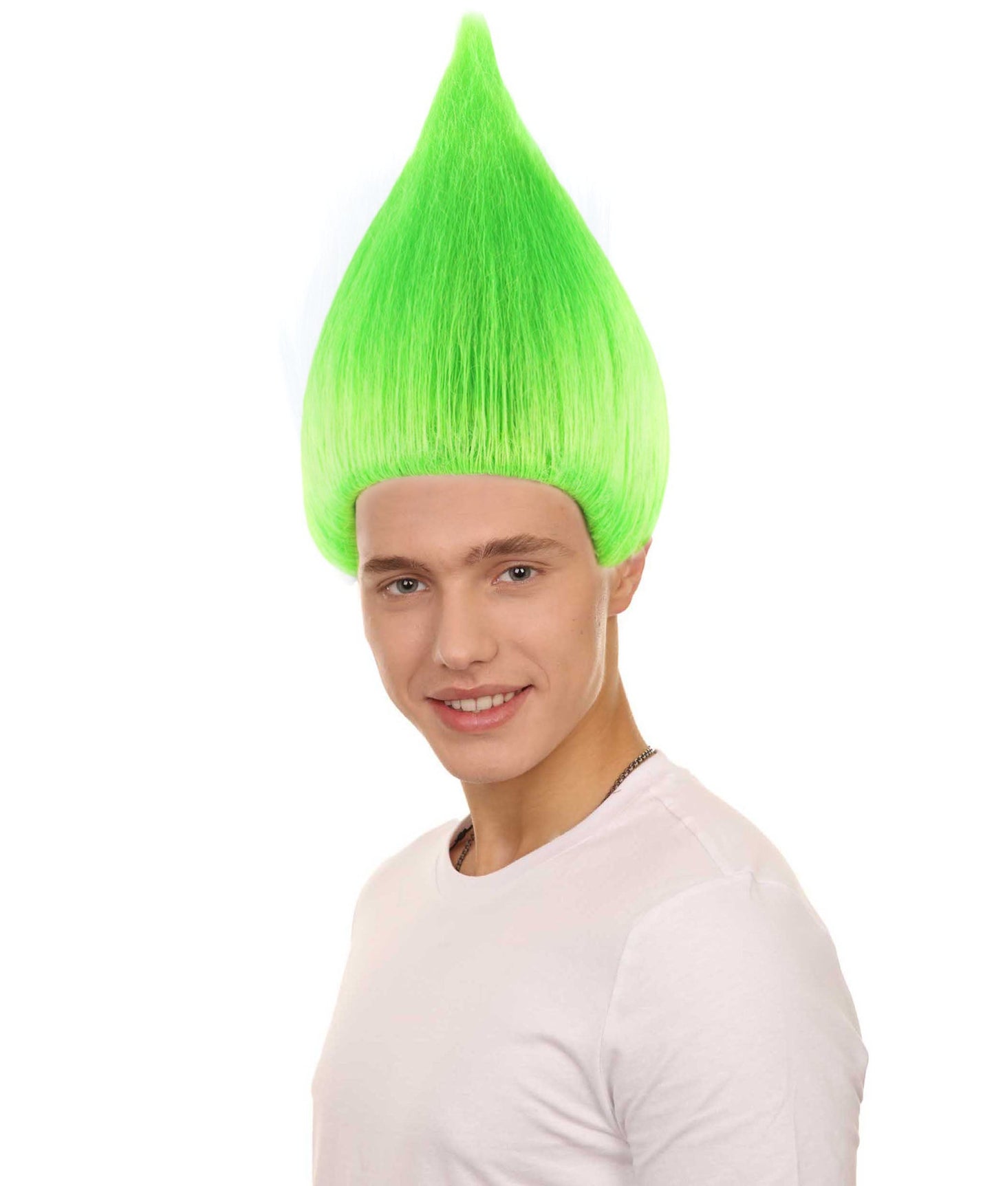  Neon Green||Unisex Troll Wig