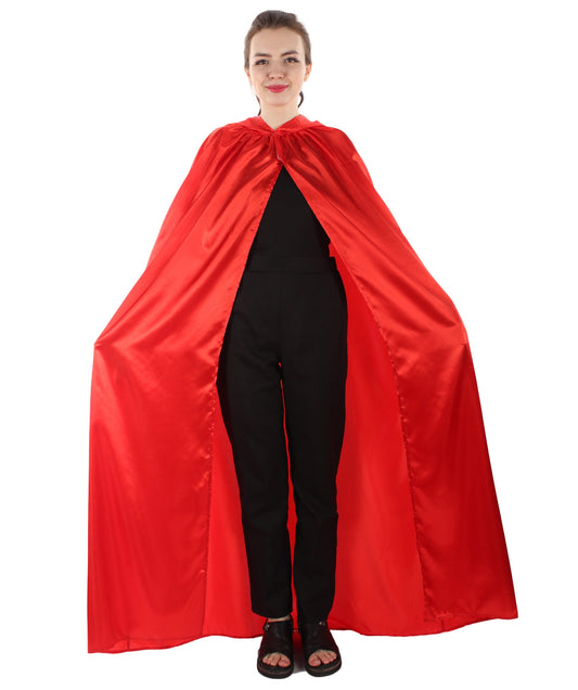 Red/Black Reversible Vampire Cape Costume