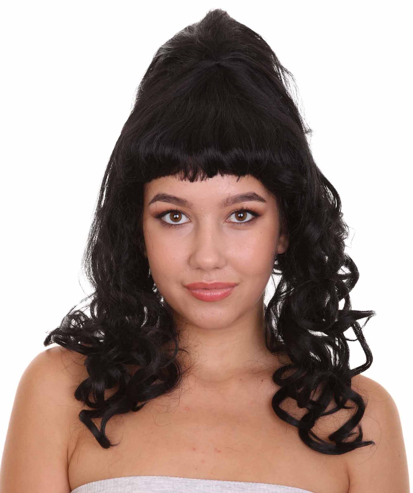 60's Curly Beehive Womens Wig