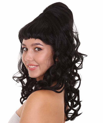 60's Curly Beehive Womens Wig