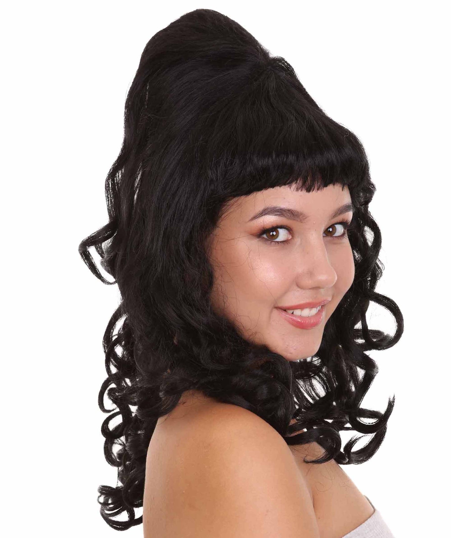 60's Curly Beehive Womens Wig