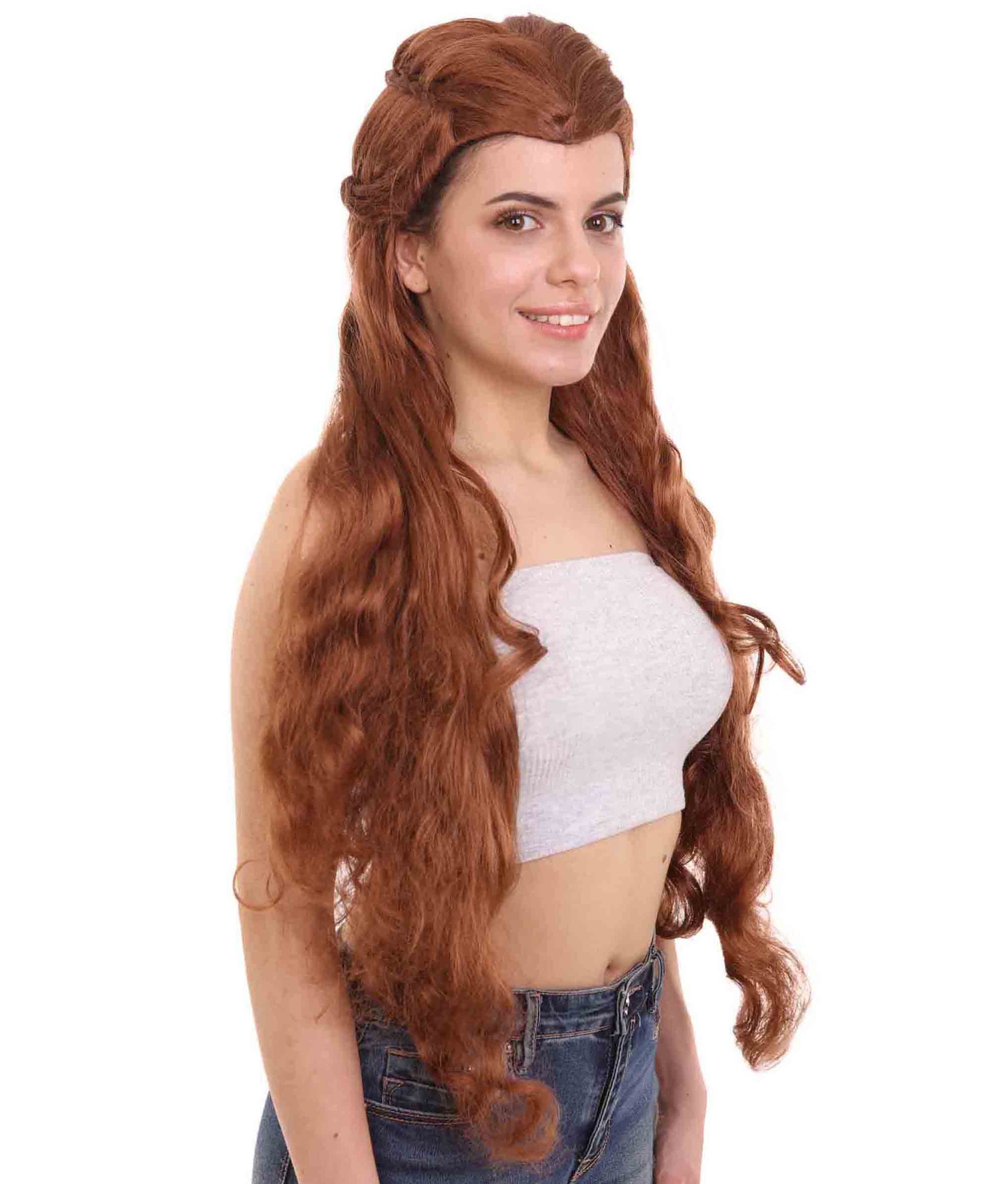 Women Brown Elf  Wig