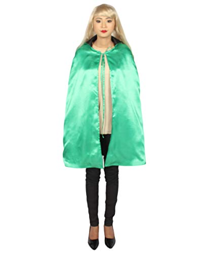 Green/Black Reversible Vampire Cape Costume