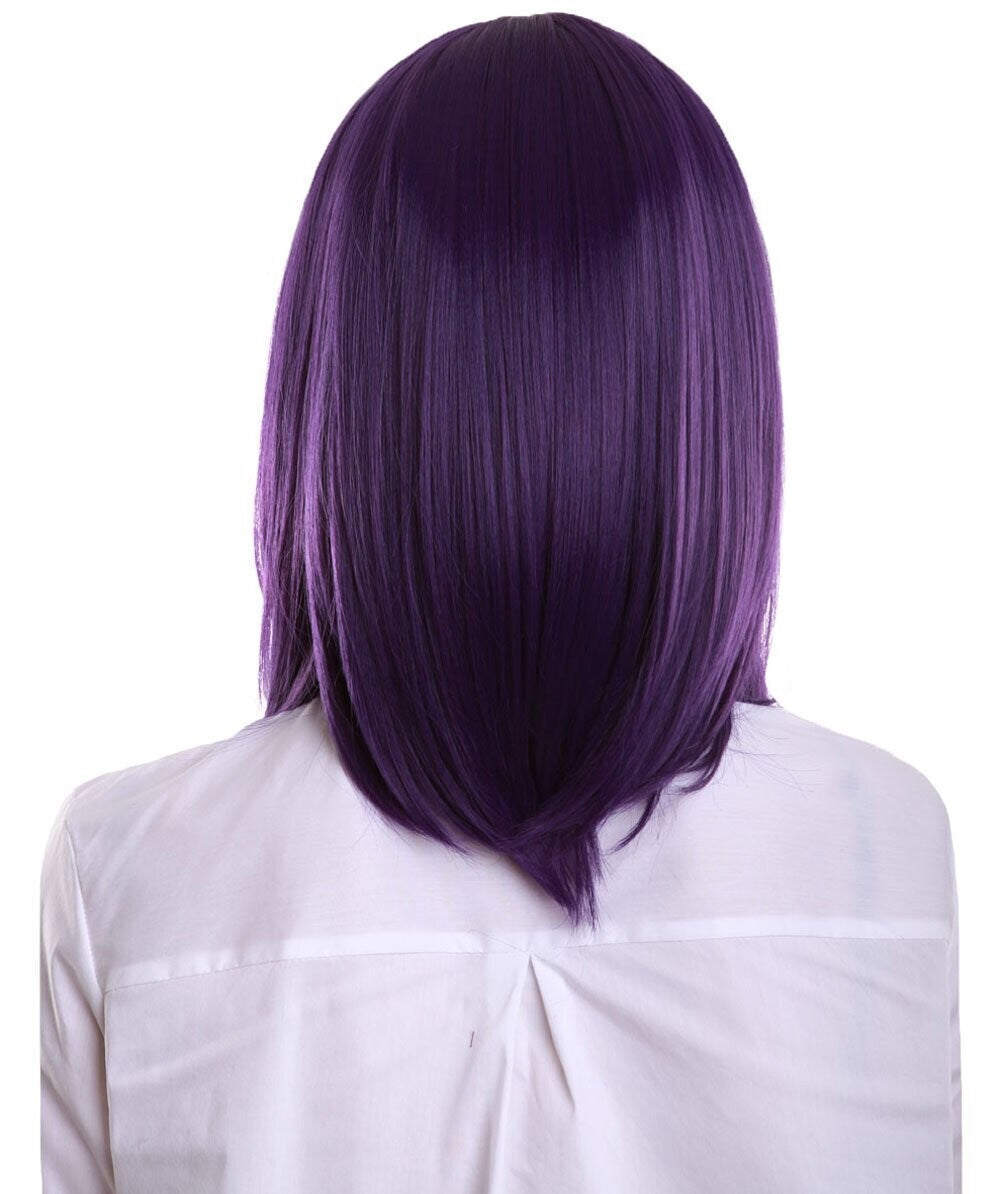 Deep Arabian Blue Bob Wig