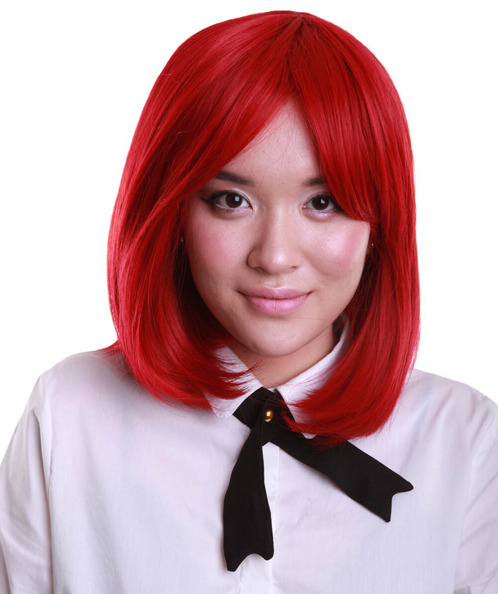 Deep Wine Red Bob Wig