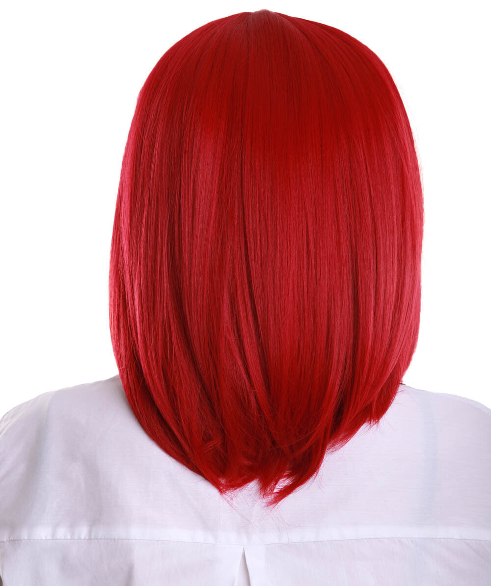 Deep Wine Red Bob Wig