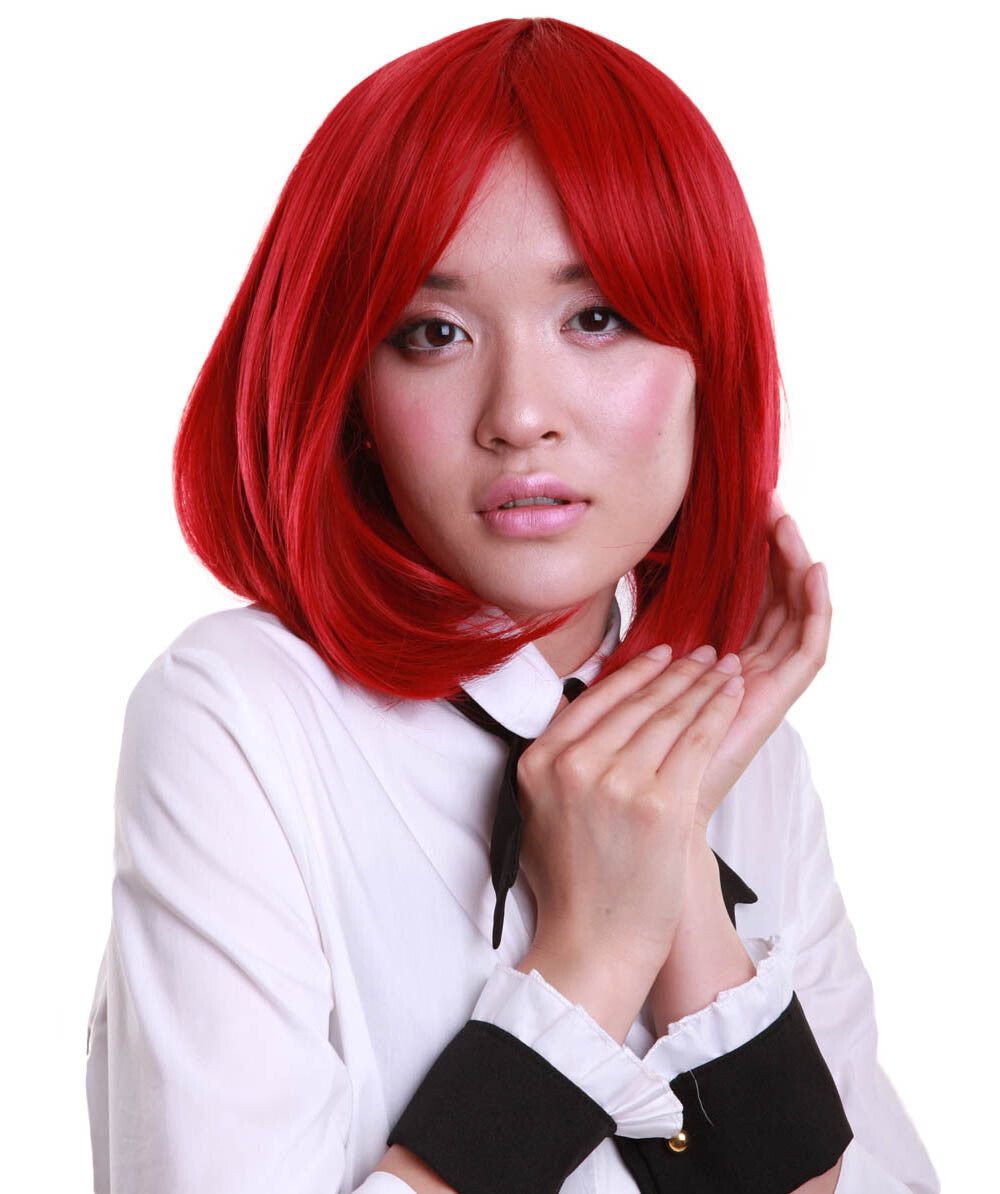 Deep Wine Red Bob Wig