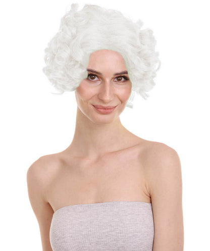 Doll Curly Womens Wig Collection | Character Fancy Halloween Wig | Premium Breathable Capless Cap | HPO