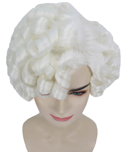 Doll Curly Womens Wig Collection | Character Fancy Halloween Wig | Premium Breathable Capless Cap | HPO