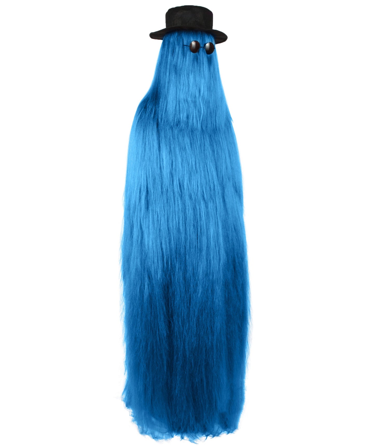 Blue Cousin Creature wig