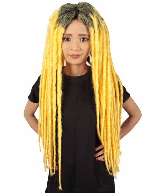 Light Yellow Long Dreadlocks Wig 
