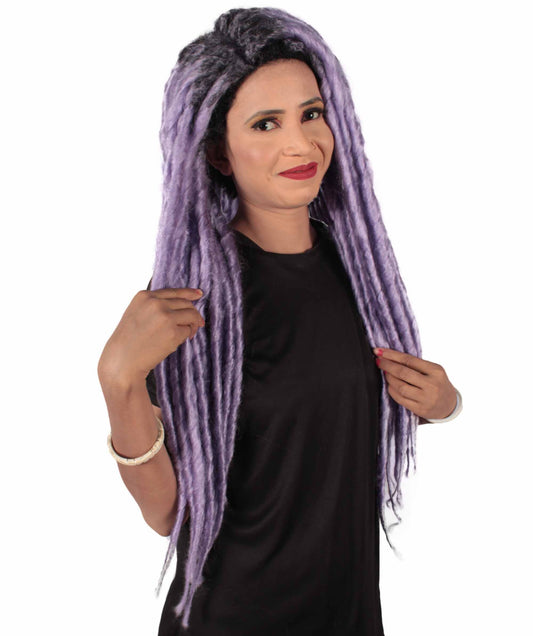 Light Purple Long Dreadlocks Wig 
