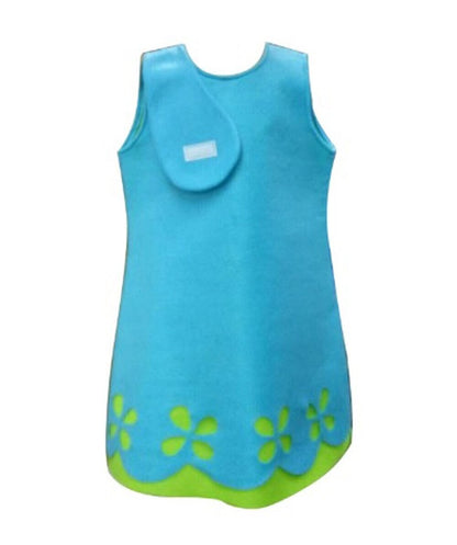 Blue Magical Troll Princess Costume