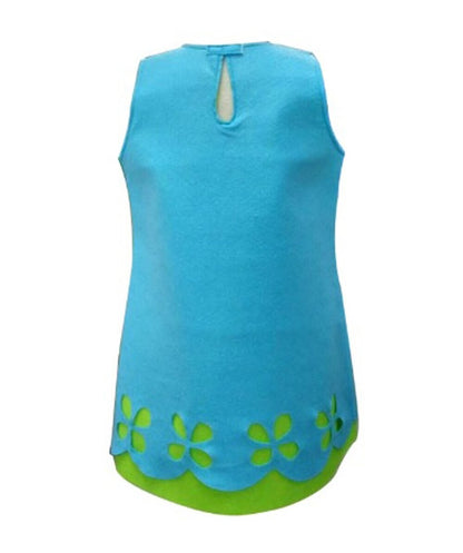 Blue Magical Troll Princess Costume