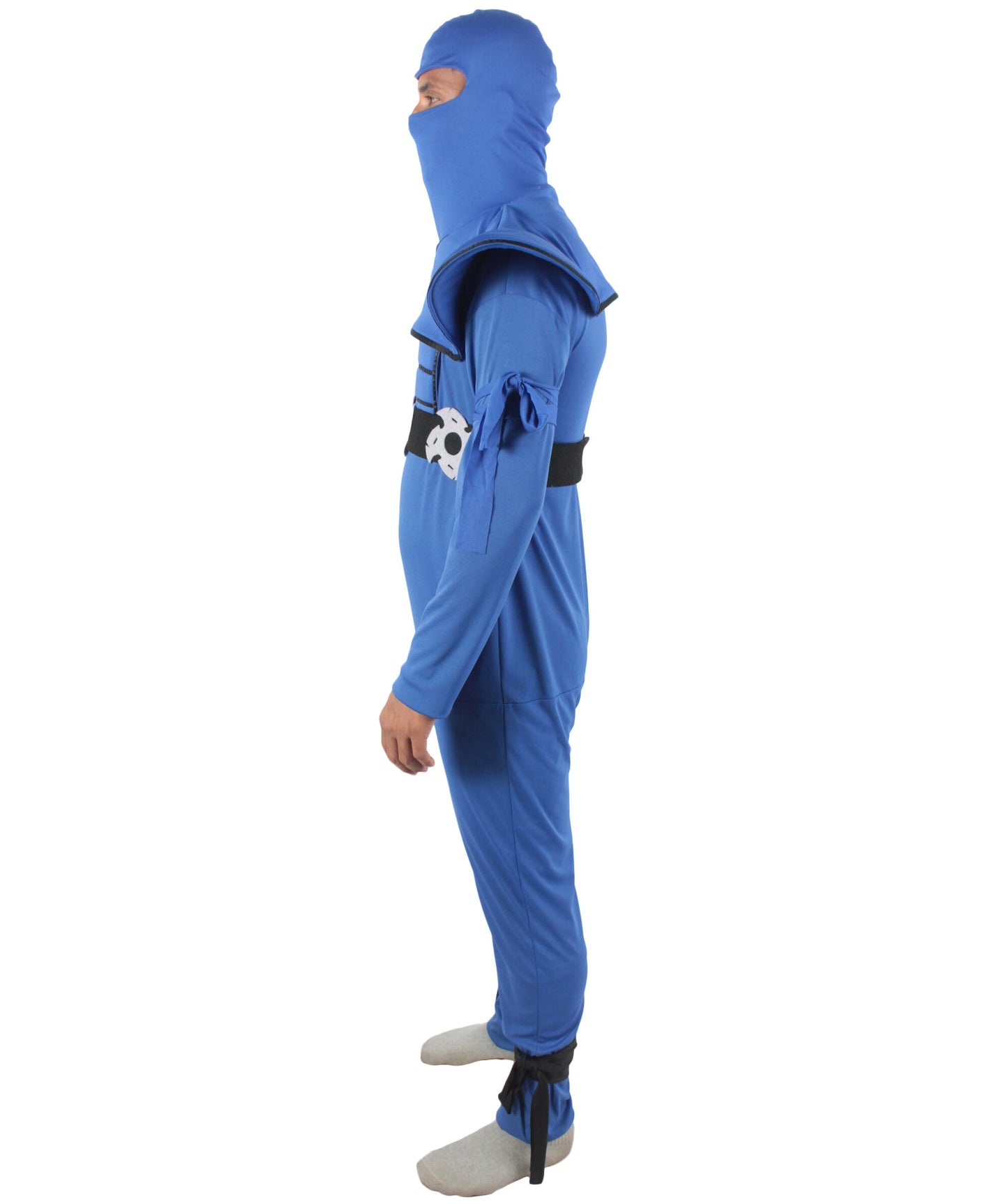 HPO  Men's Dark Blue Japanese Covert Assassin Fancy Costume Bundle