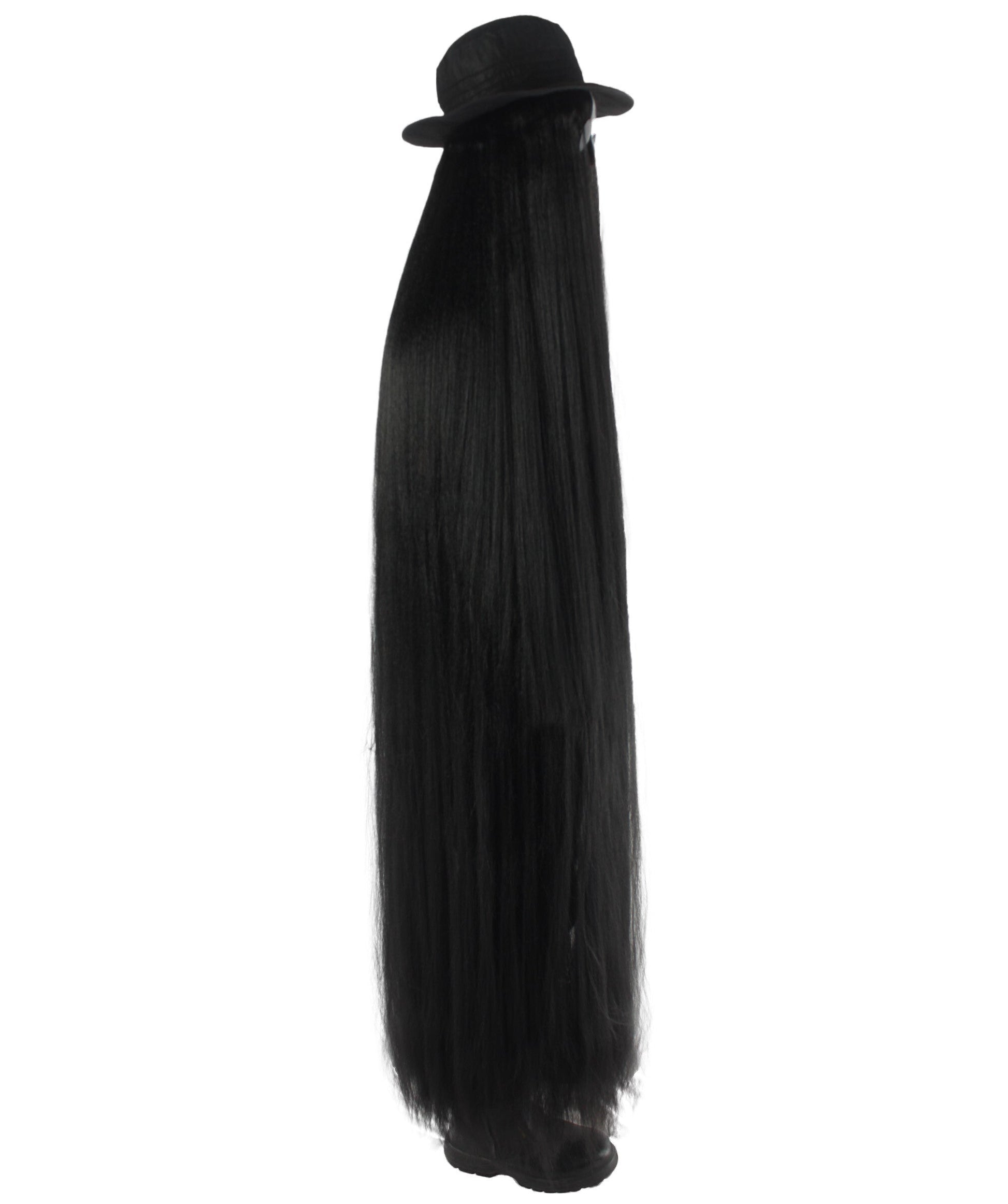 Mixed Black and White Dapper Creature Playboy Wig