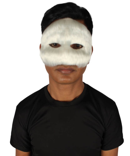 White Unisex Cosplay Ball Party Carnival Eye Mask